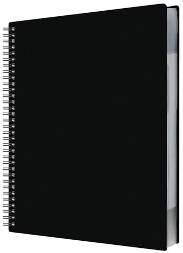 iGolife Music Sheet Chormappe, A4 Notenmappem für Notenblätter Wasserdicht Kunststoff 60 Hüllen Registermappen, Schnell & Bequem Notenmappe für Musikpartitur,File, Papier, Akten YPJ-H001