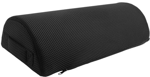 Reinscer ergonomisk fotkudde stöd fotstöd under skrivbord fötter skum kudde skum fot stöd massage (nät tyg)