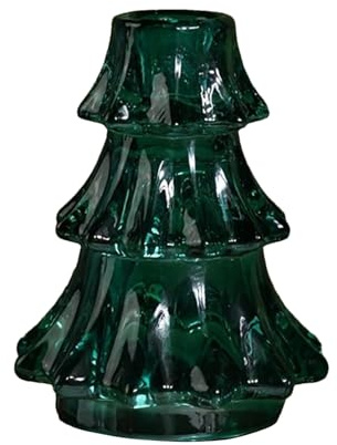 Zibeem Portavelas para Velas Cónicas Navideño - Decoración Vintage para Fiestas,Portavelas para Árbol De Navidad - para Bodas Fiestas Repisa de Chimenea Chimenea Mesa del Comedor Centros de Mesa