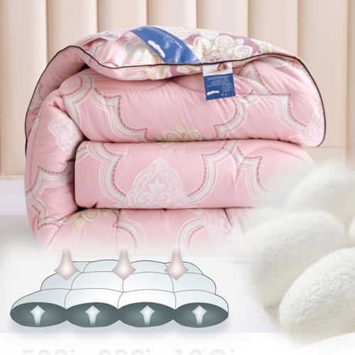 Påslakanset 260x240, bäddset 140x200, andningsbart satinbäddset, fina sömmar (B, 180 * 220 cm/4,0 kg)