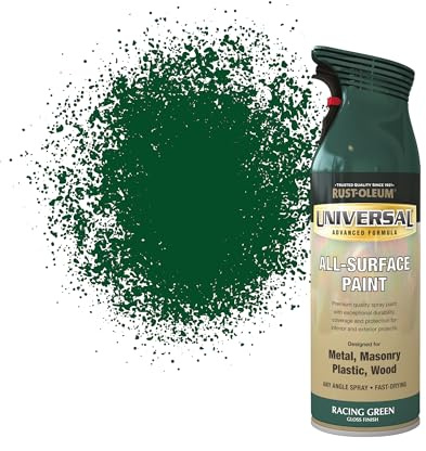Rust-Oleum 400ml Universal Spray Paint - Racing Green Gloss