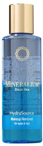 Mineralium - Démaquillant Yeux et Lèvres pour Tous Types de Peaux - Élimine le Maquillage Waterproof, Hydrate et Adoucit - Enrichi en Hamamélis, Aloe Vera et Vitamine E - Sans Parabènes - 150ml
