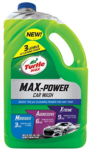 Turtle Wax 50597 Max Power Car Wash - 100 Fl Oz.