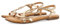 GIOSEPPO Damen Lamim Sandale, Gold, 37 EU