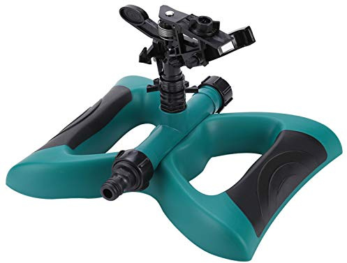 Gavigain Irrigatore Rotante di 360 Gradi, ugello di irrigazione del Sistema di irrigazione dell'irrigatore Rotante Completamente del Cerchio per Il Giardino