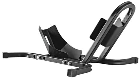 Lampa 91705 Stand Lock, Cavalletto blocca ruota moto per ruota anteriore da 15 a 21 pollici per garage, officina, trasporto in furgone