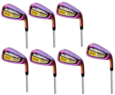 WENGH Golf Iron Set 7 pcs (4 5 6 7 8 9 PW)– High Performance Golf Irons for Men Right Handed…