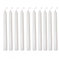 10 velas de 22 cm x2cm de diámetro velas de palo blancas, velas blancas, vela de palo blanca, apta para bodas, iglesias, decoración de bodas cena a la luz de las velas