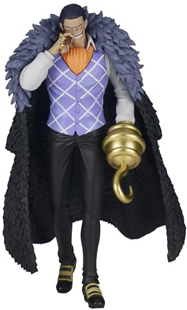 Banpresto Figura d'azione Crocodile One Piece - The Shukko 17 cm - BP89840P Multicolore - Figura da collezione - Ideale per i fan degli Anime