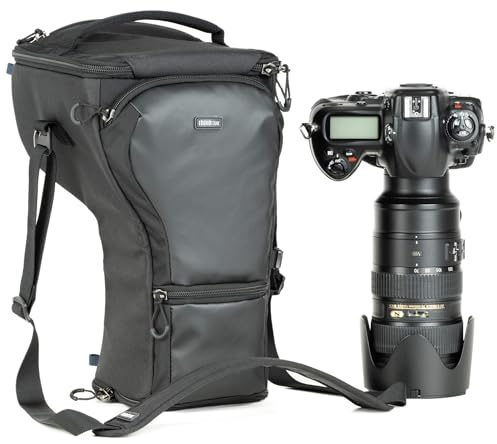 Think Tank - Digital Holster 50 V3.0 - Camera Shoulder Bag - Fits a Camera Body with a Handle and a 70-200mm f/2.8 with The Lens Reversed - Black