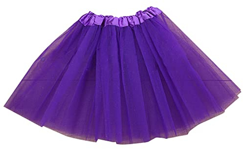 MOVAWAKY Costume Carnaval,Robe Fille Jupe Tutu 3 Couches en Tulle à Paillettes Jupe Tutu Bebe Fille Anniversaire Princesse Multicolore Jupe Tulle Tutu Jupes Tutu pour Enfants Danse et Ballet