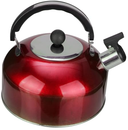 VERDANVERSE De Acero Inoxidable Tetera Silbante Para Cocina y Oficina Jarra De Agua Silbato Resistente Al Calor Para Uso Diario Hogar y Trabajo