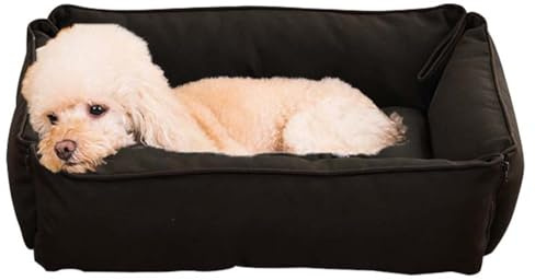 Letto per cani e gatti, misura media, impermeabile, ortopedico, per cani e gatti, lavabile, antiscivolo, resistente, rettangolare, lettino calmante per cani e gatti