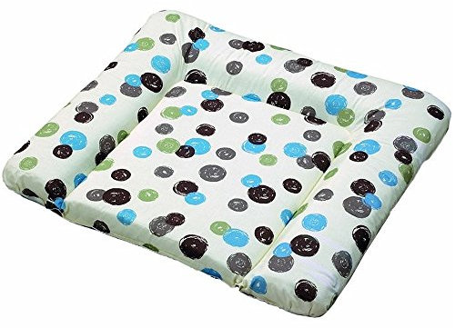 Geuther 5835 Wickelmulde Lena Passung: 85 x 75 cm Wickeltischunterlage geeignet für Wickelregal Clarissa & andere Wickeltische erhöhter Rand und Kopfschutz einfach abwaschbar Punkte