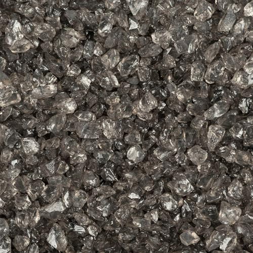 Fuchs seit 1895 Glasgranulat Glassteine 2-4mm 1000g in versch. Farben, Farbe:dunkelgrau