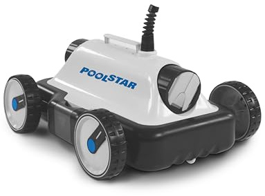 Steinbach Poolstar Poolrunner S63-061007AV - Aspiratore completamente automatico per piscine fino a 18 m² di superficie - Adatto anche per acqua salata