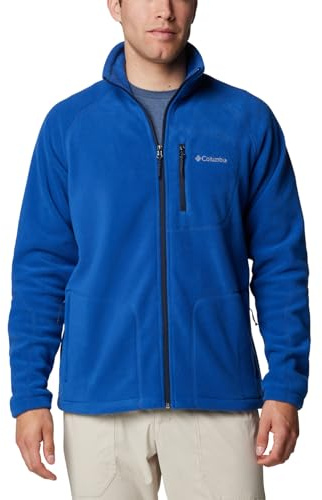 Columbia Homme Fast Trek 2 Veste Polaire Entièrement Zippée, Bleu Montagne., L EU