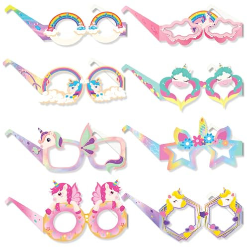 QZKJQDD Einschulung Deko, Lustige Sonnenbrille, Sonnenbrille Lustig, Lustige Brillen, Party Brille, Sommerparty Deko, Einschulungsdeko Papier Partybrille, Schulanfang Schulkind Brille,für Kinder Party