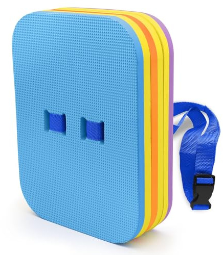 Planche de battement de natation pour adultes et adolescents – Grande taille, mousse EVA à haute flottabilité – Aide à l'entraînement pour cours de natation et remise en forme aquatique – Bleu