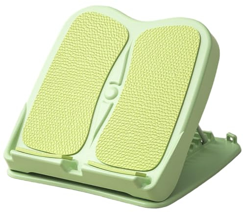Tabla inclinada para estiramiento de pantorrillas, camilla de pantorrilla, 11 niveles ajustables, tabla elástica de 881 libras para estirar pantorrillas apretadas o fascitis plantar, inclinación pleg