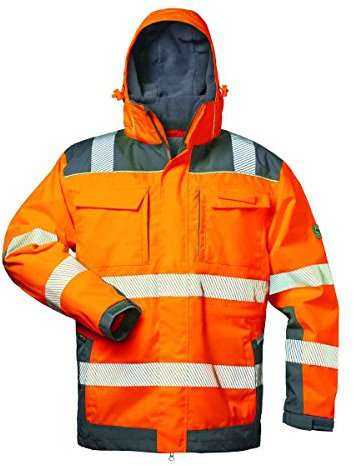 2in1 Warnschutzjacke Elysee *Niklas* orange/grau Gr. S-XXXL