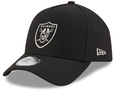 New Era Las Vegas Raiders NFL Basecap 9Forty E-Frame Kappe verstellbar American Football Snapback schwarz - One-Size