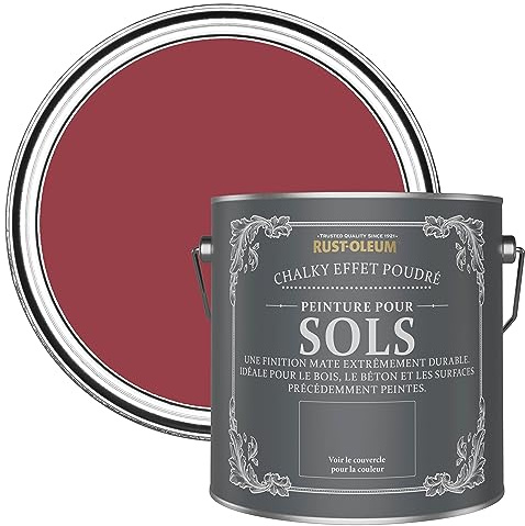 Rust-Oleum Red Scratch-Proof Floor Paint in Matt Finish - Soho 2.5L