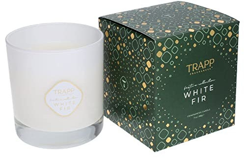 Trapp 7oz Seasonal Scented Candle - White Fir - Fragranced Luxury Candle, up to 50 Hour Burn - Notes of Fraser Fir, Balsam Wood, Cool Ozonic Notes