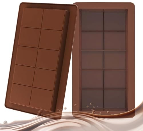 2 Pezzi Stampi Cioccolatini Stampo Antiaderente Per Cioccolatini Per Stampo Per Cioccolato Profondo Stampo Per Tavoletta Di Cioccolato Profondo Per Cioccolato.