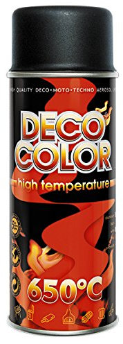 Fahrzeugteile Hoffmann 1 Stück 400ml schwarz Ofenlack Auspufflack Lack hitzebeständig 650° 13300