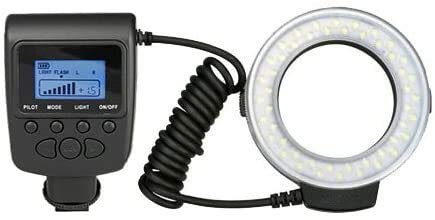 Digital Nc Dual Macro LED-ringlampa/blixt (kompatibel med Samsung 50-150 mm f/2.8 S ED OIS)