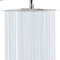 Rainfall Shower Head, NEWRAIN Rain Fixed Waterfall Shower Heads, 12 Inch Stainless Steel Large Showerhead,High Pressure Square Shower Heads Chrome Finish
