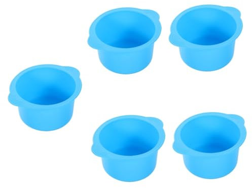 5st Haarentfernungswachsmaschine Fritteuse Schmilzt Airfryer Eingewachsen Zuckerwachs Wachswärmer-innenschale Wachstopf Zur Haarentfernung Wachswärmer-liner Luft Sky-blue Kieselgel Gogogmee
