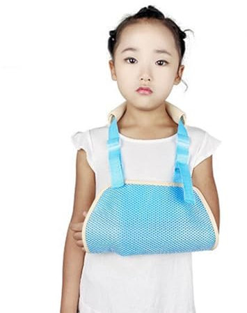 KGDUYC Bandagen, Schienen & Schlingen zur Armunterstützung,Armschlinge Kinder, Armschlaufe Atmungsaktive für Gebrochener Arm, Ellbogen, Handgelenkstütze und Wiederherstellung von Verletzungen