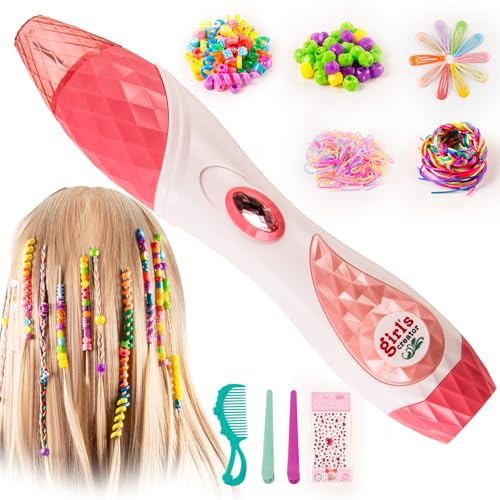 BESCOST Regalo per Bambine,Kit per Intrecciare i Capelli per Ragazze,Regali Bambine 5 6 7 8 Anni