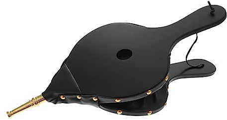 BUGUUYO Manual Fireplace Blower Wood Bellows, Handheld Air Fire Blower for BBQ and Outdoor Fireplaces, Portable Tool for Fast Fire Starting