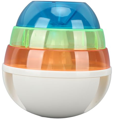 Fdit Jouet de Distribution de Friandises pour Chiens, Balle D'entraînement Interactive au Qi pour Les Chiens, Gamelle pour Ingestion Lente, Matériau ABS Durable