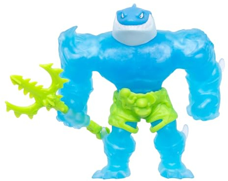 Goo Jitzu, Thrash, Stretchy Collectible Action Figure, With Unique Goo Filling & Weapon, Tactile Sensory Toy That Stretches Up To 3x Its Size