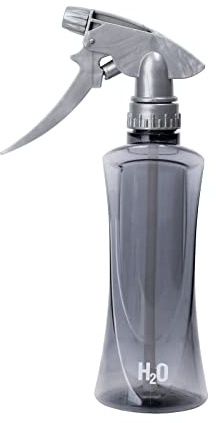 Cricket H2O Water Spray Bottle for Hair, 10 oz, Smoke Grey