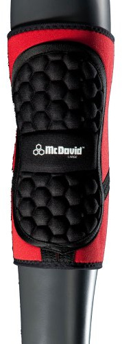 McDavid Handball Elbow Pads 672, Red, Medium
