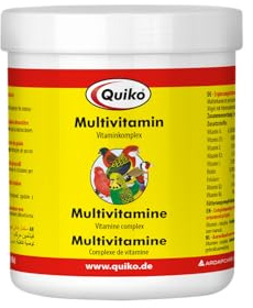 Quiko Multivitamin 375g - Vitamin complex to supply all ornamental bird species with important vitamins - in powder form