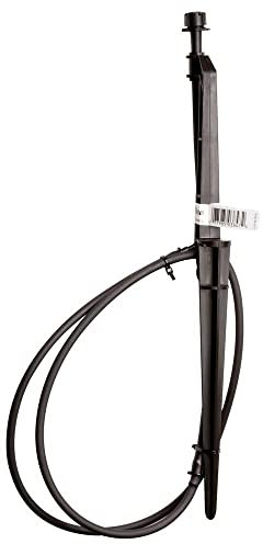 Rain Bird MBSTKTF1S Tropfbewässerungs-Mikroblase, höhenverstellbare Erhöhung mit 6,35 mm Schlauch und Widerhakenkupplung, 360°-Vollkreismuster, 0-91 cm Sprühabstand