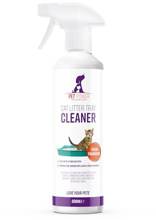 Pet Power Cat Litter Tray Cleaner and Sanitiser - 500ml