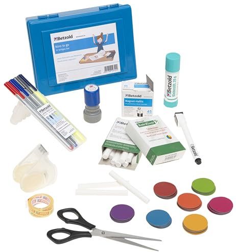 Betzold - Lehrerbedarf Büro to go, 12-teiliges Set - Lehrer-Materialien
