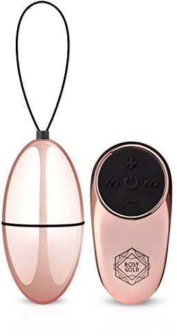Rosy Gold Vibrating Egg Con Telecomando Wireless – Giocattolo Di Coppia – Impermeabile - Rosy Gold - 204 Gr