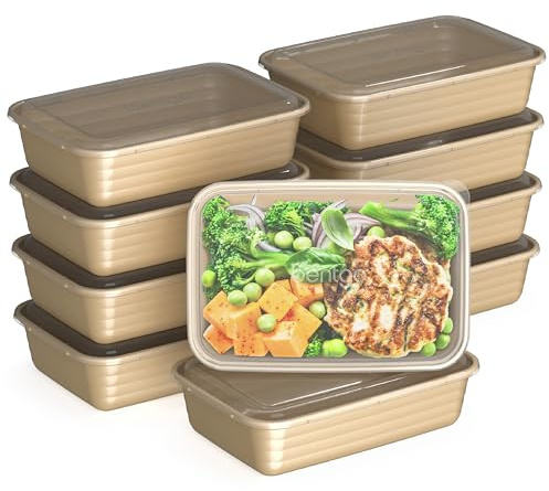 Bentgo Prep Meal Prep Containers with Lids, 20 Piece, PFAS & BPA-Free