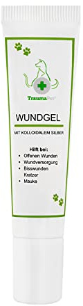 TraumaPet Wundgel 15ml mit kolloidalem Silber für Hund und Katze