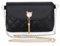 Fililogor Damen Umhängetasche Kleine Handtaschen PU-Leder Crossbody Bags mit Kette Messenger Umhängetaschen mit niedlichen Quasten in Katzenform Geldbörse für Mädchen und Damen (Schwarz)