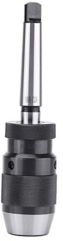 Mandrin de Perçage sans clé, Mandrin de Perçage sans clé Auto-serrant 1/2 avec Arbre Conique 113 Mm en Acier, Mandrin de Perçage sans clé, Mandrin de Presse pour