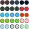 JEYORZY 30 Pièces Capuchons Grip Aim Assist également, pour Joystick PS5, Joystick Protection PS4 Stick, Protection Joystick, pour Capuchon Joystick Switch, pour Capuchon Joystick, pour Grip Joystick